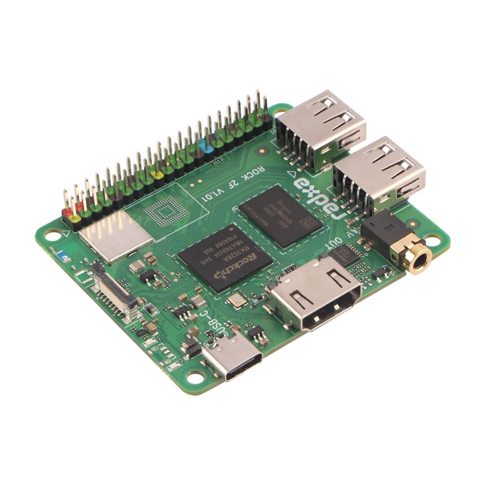 Praveenushka Radxa ROCK 2F 4K Card Computer Rockchip RK3528A SBC